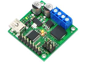Pololu jrk 21v3 USB motor controller with included hardware soldered in (fully assembled)